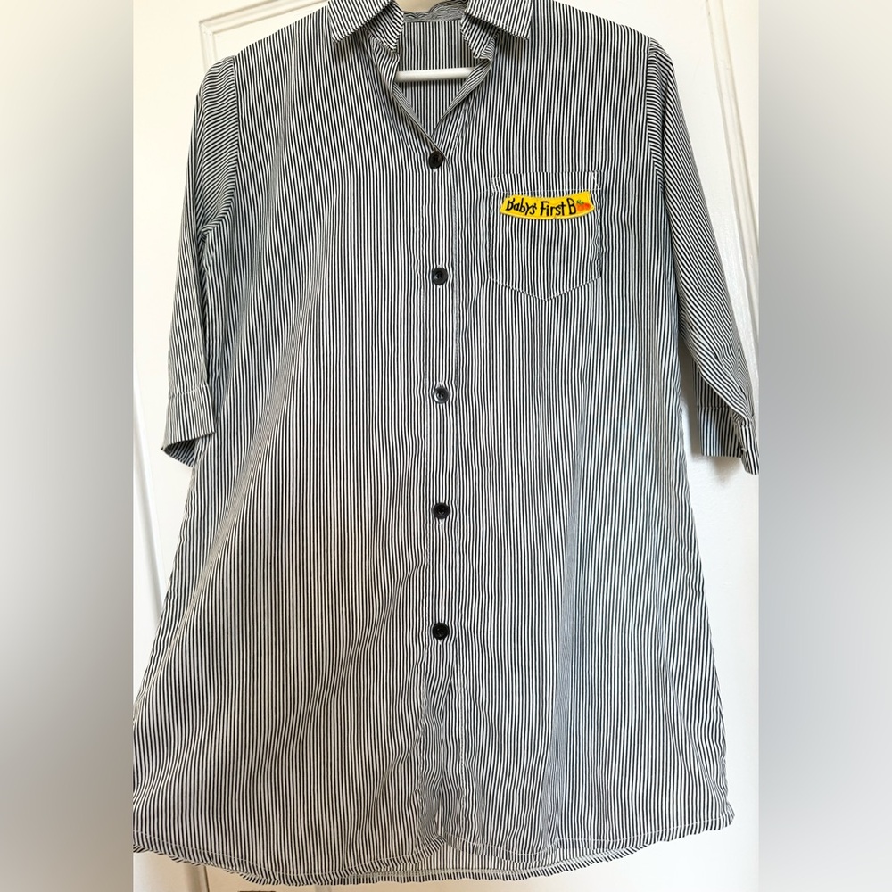 Women stripe long shirt